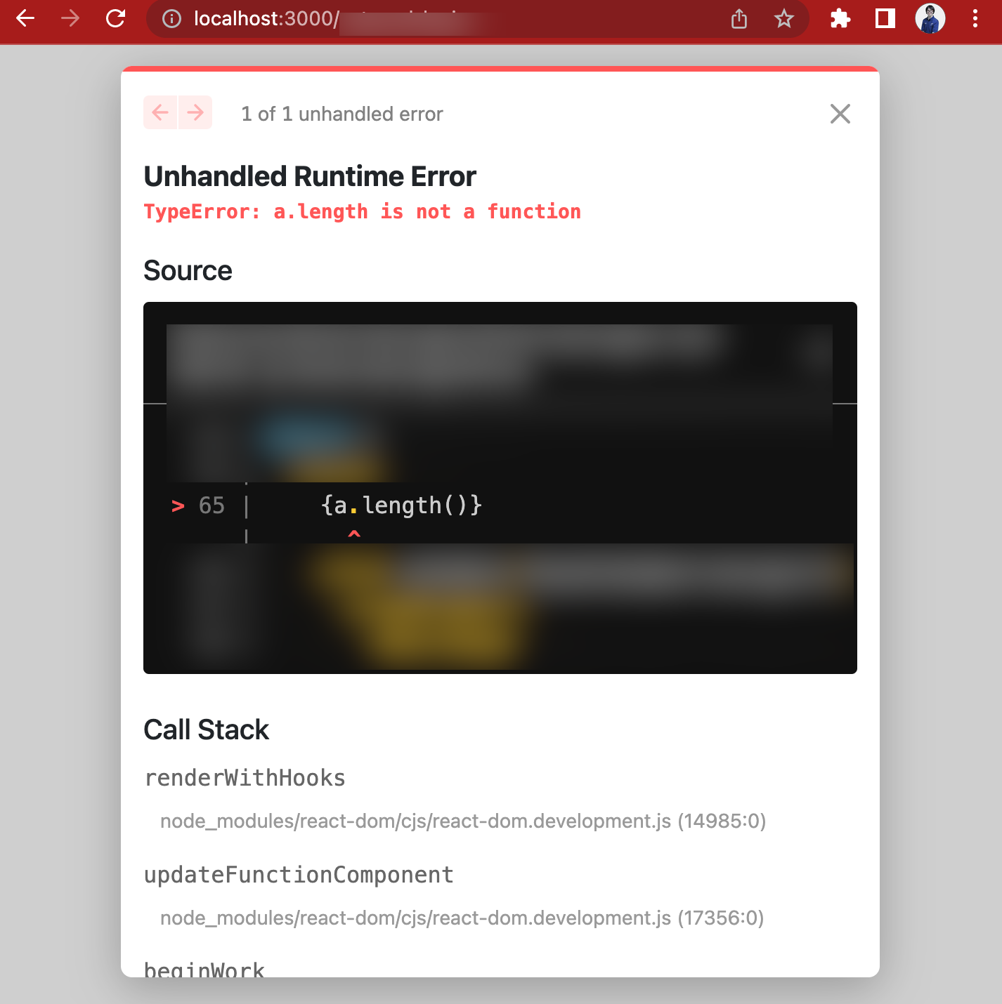 Error ของ JavaScript ที่เกิดบนเว็บไซต์